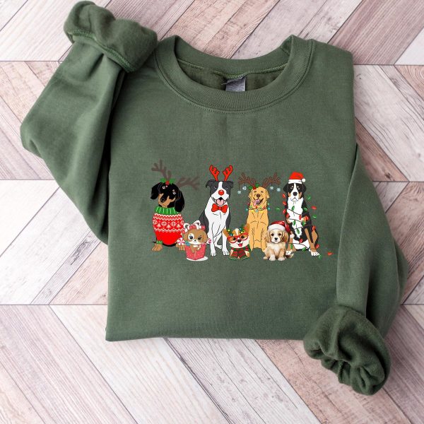 Dog Christmas Sweatshirt V5