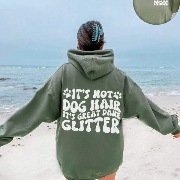 Great Dane Glitter Hoodie