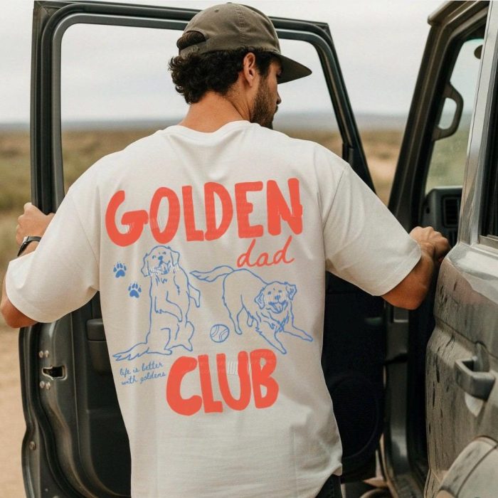 Golden Dad Club Shirt
