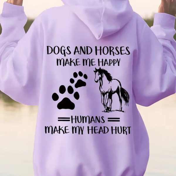 Dogs & Horses Hoodie V4