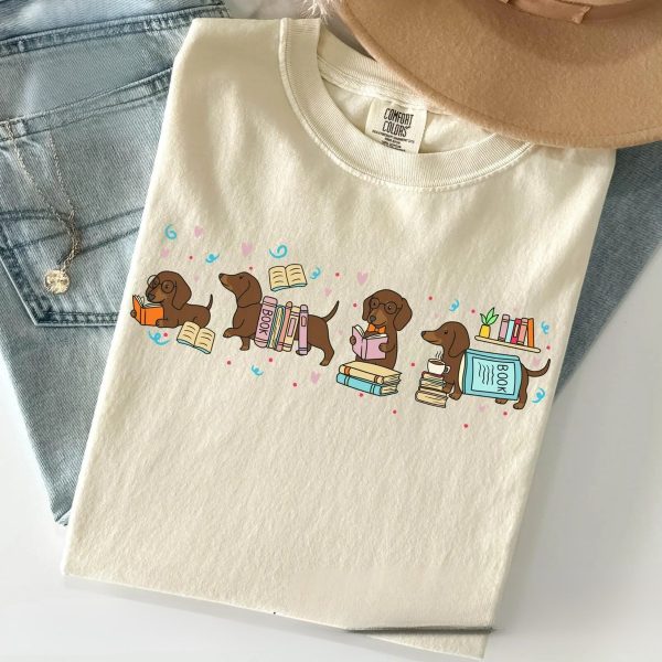 Dachshund Book Lover Shirt