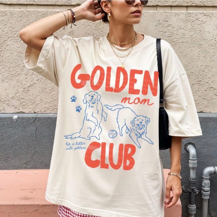 Golden Mom Club Shirt