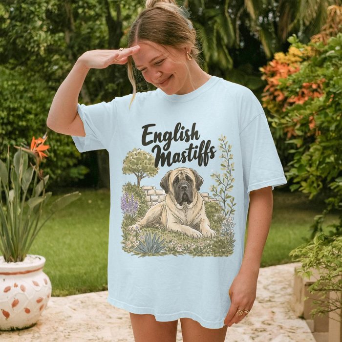 English Mastiff Dog Lover T-Shirt