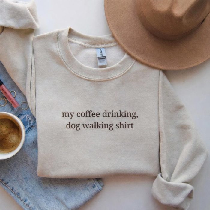 Dog and Coffee Lover Sweatshirt