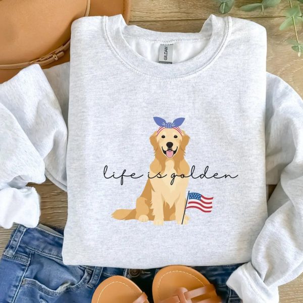Life Is Golden USA Sweater