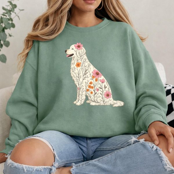 Floral Dog Sweatshirt V3