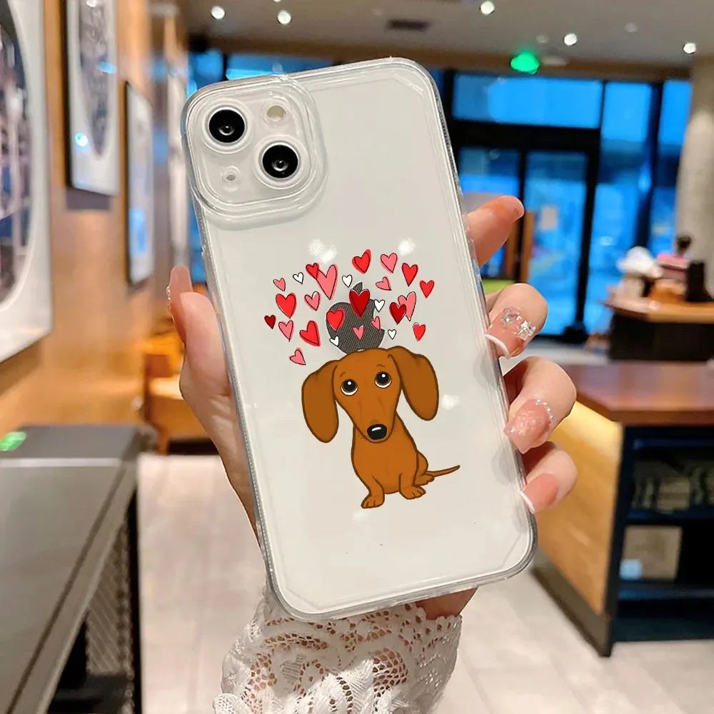 Cute Dachshund iPhone Case