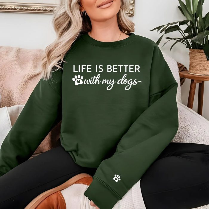 Life Is Better Sweatshirt 4