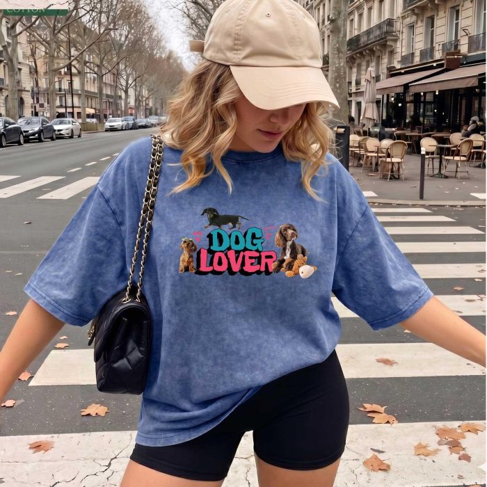 Vintage Dog Lover T-Shirt