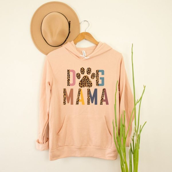 Dog Mama Paw Print Hoodie