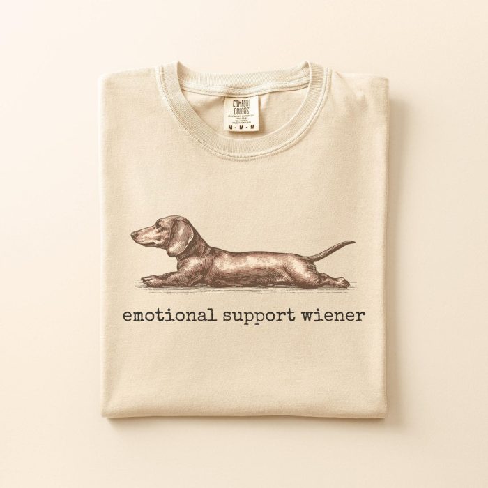 Emotional Support Wiener Tee