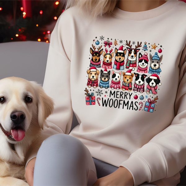 Merry Woofmas Dog Sweater