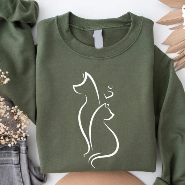 Cat Dog Lover Sweater