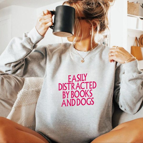 Easily Distracted By Dogs Sweater V11