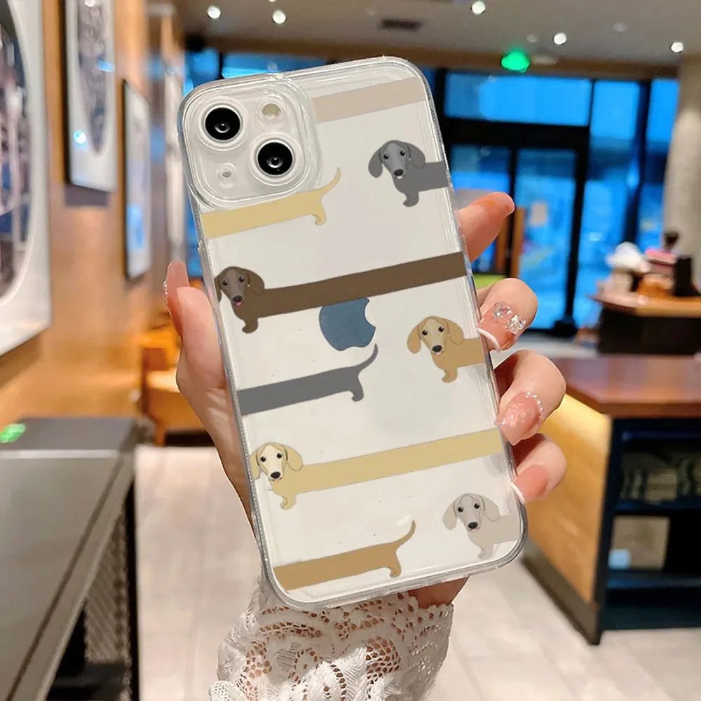 Cute Dachshund iPhone Case