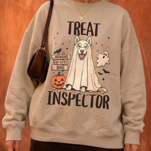 Halloween Husky Sweatshirt
