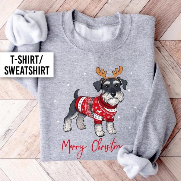 Christmas Miniature Schnauzer Sweater