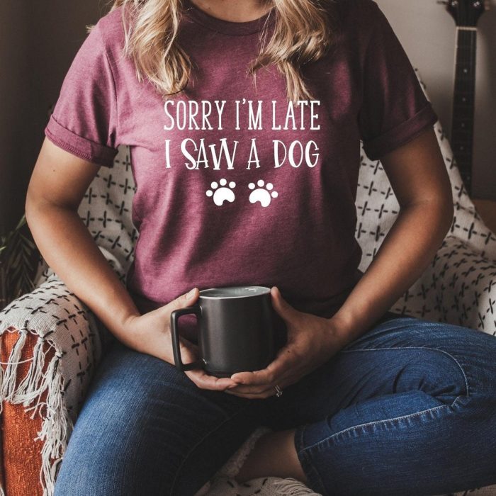 Sorry I'm Late Tee V4