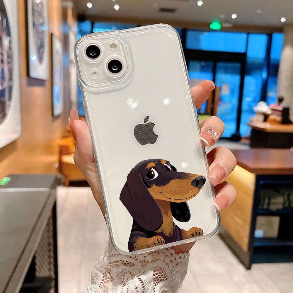 Cute Dachshund iPhone Case