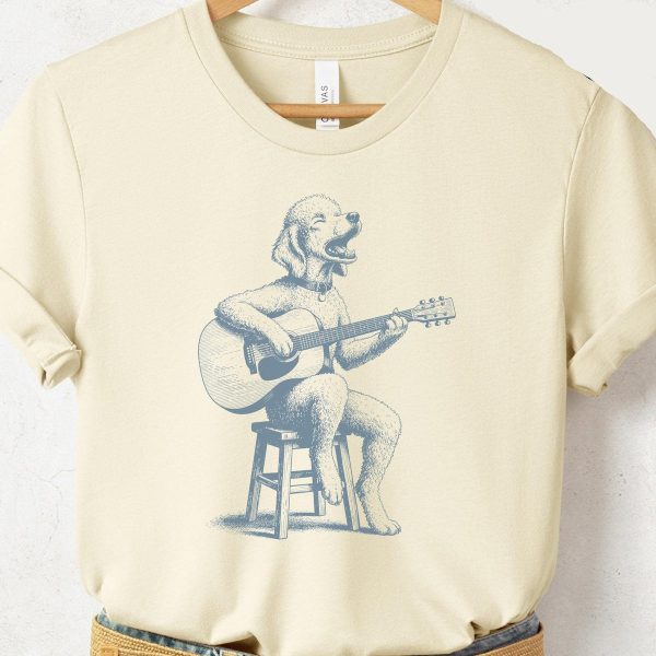 Poodle Guitar T-Shirt