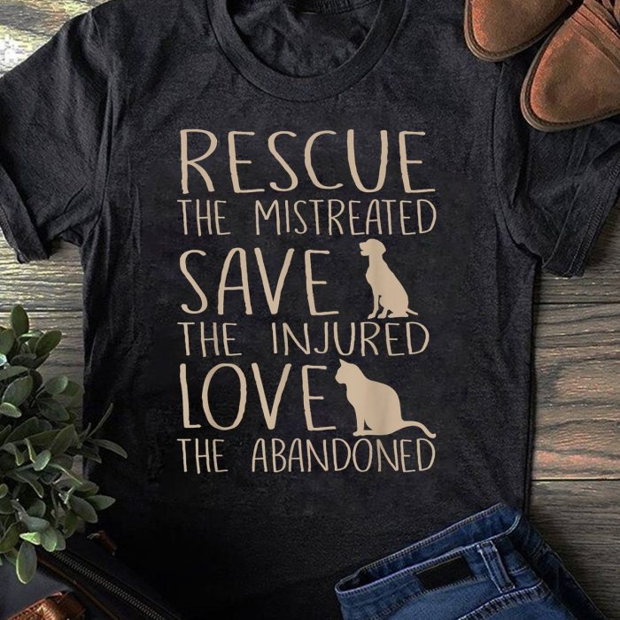 Rescue Save Love Tee