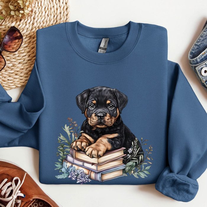 Rottweiler Puppy Sweatshirt