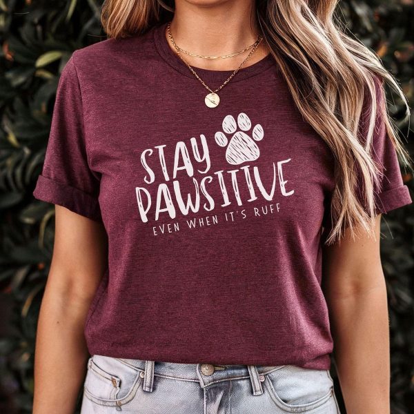 Stay Pawsitive Tee V