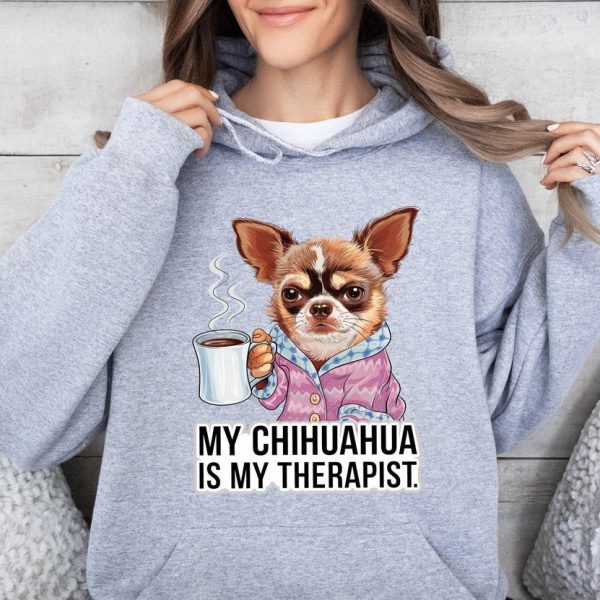 Funny Dog Therapist Hoodie
