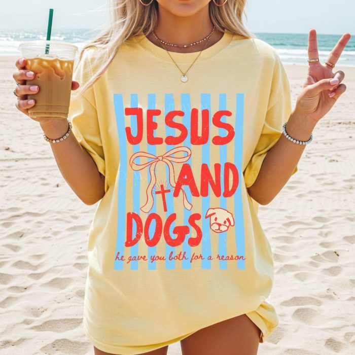 Jesus and Dogs Shirt V2