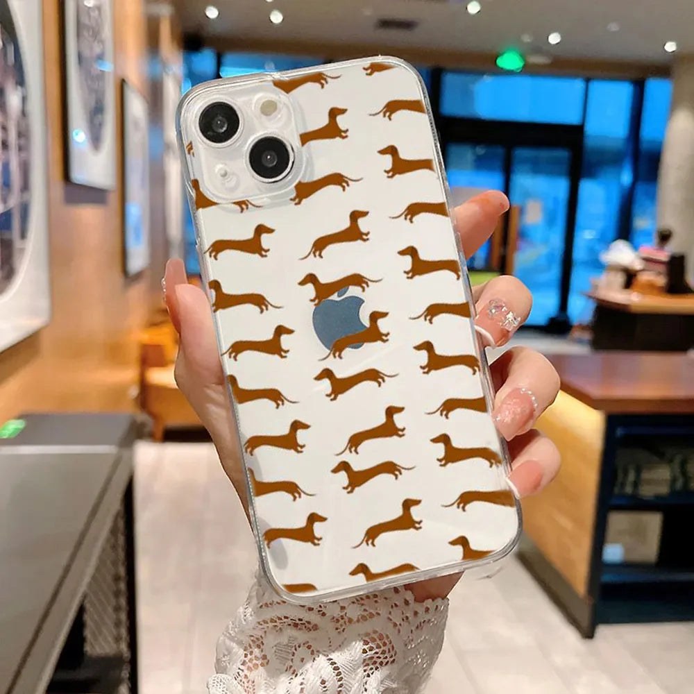 Cute Dachshund iPhone Case