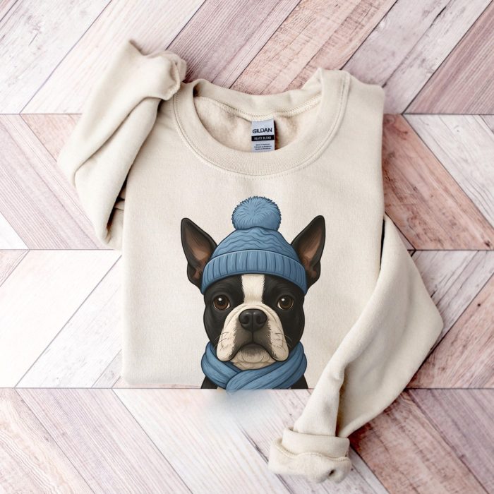 Winter Boston Terrier Sweater