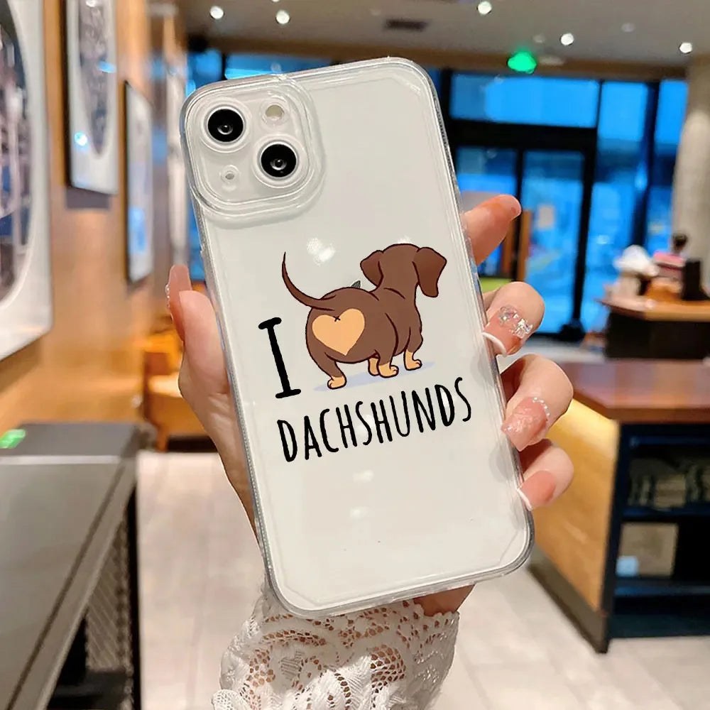 Cute Dachshund iPhone Case