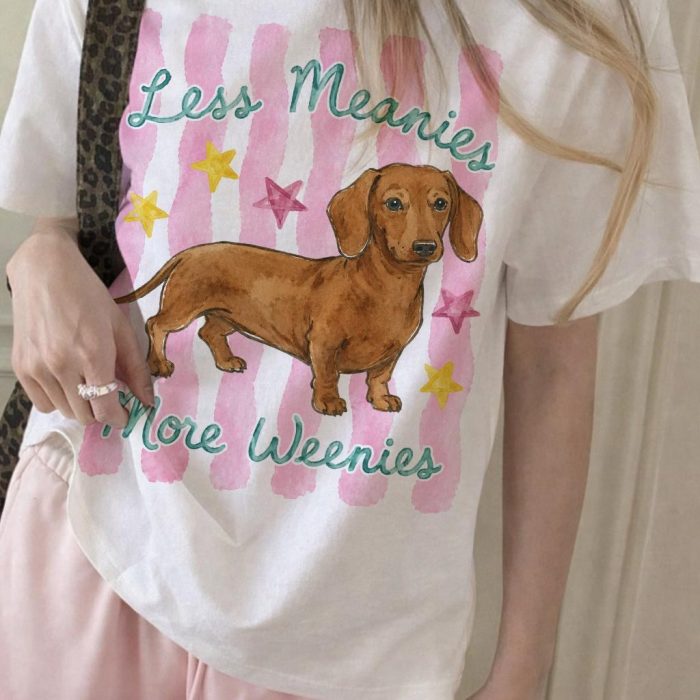 Less Meanies More Weenies Shirt V1