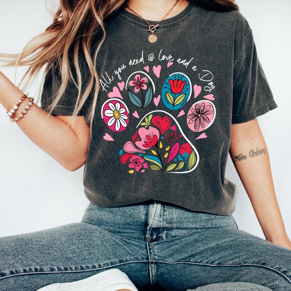 Love And A Dog Shirt