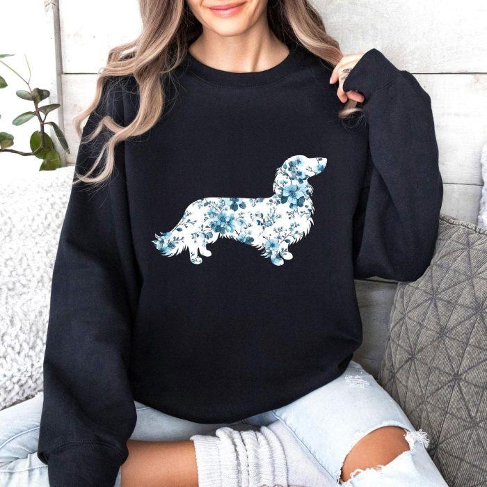 Long Haired Dachshund Sweater