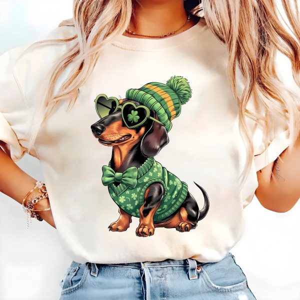 Dachshund St Patrick's Day Tee