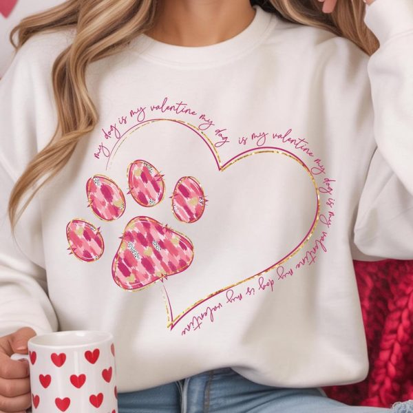 Dog Heart Paw Sweater