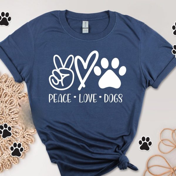 Peace Love Dogs Tee V2