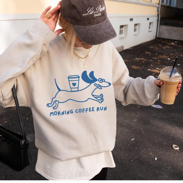 Morning Coffee Run Sweater