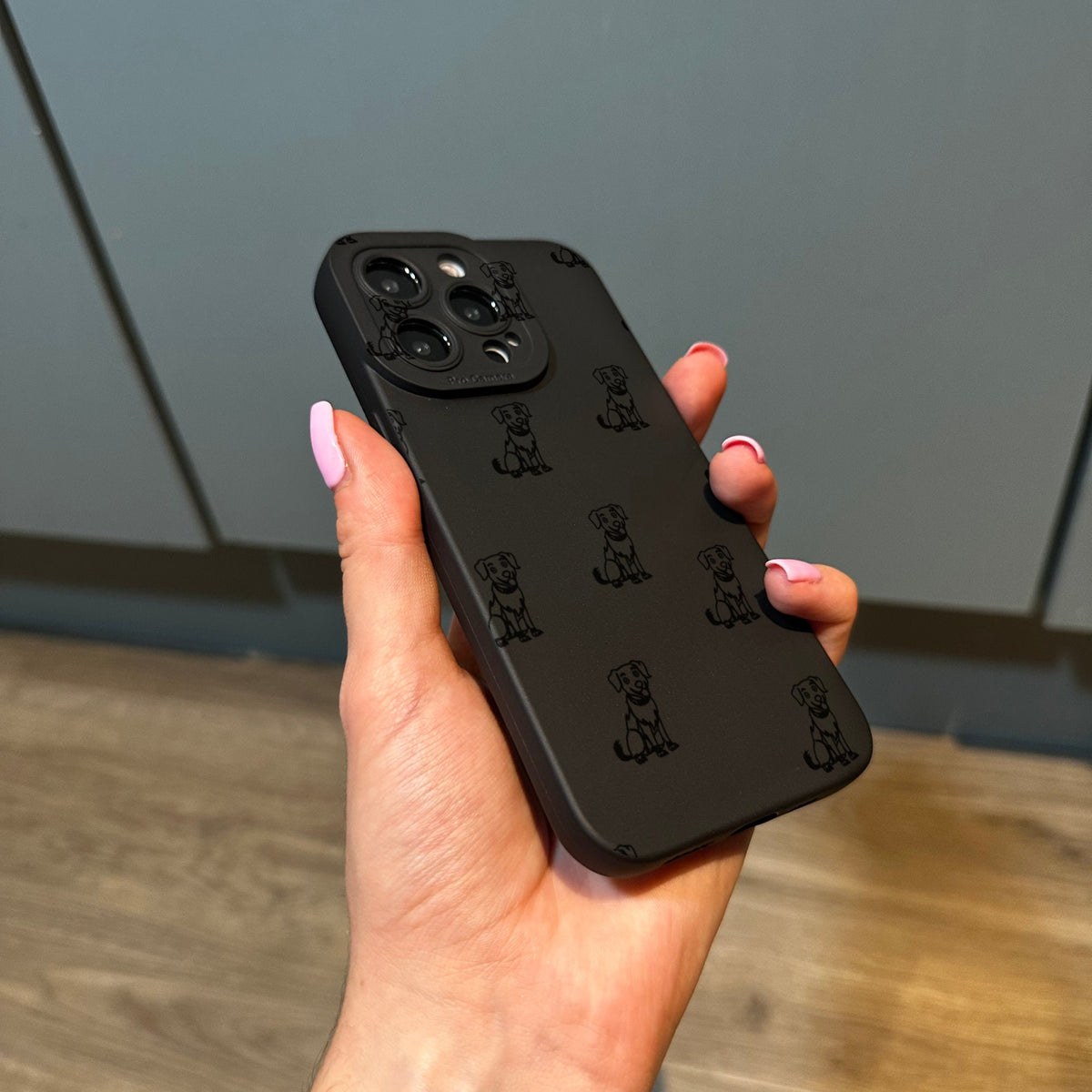 Black Lab Phone Case