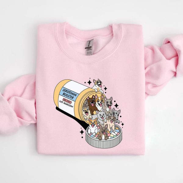 Serotonin Booster Dogs Sweatshirt