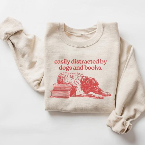 Dog's & Books Sweater