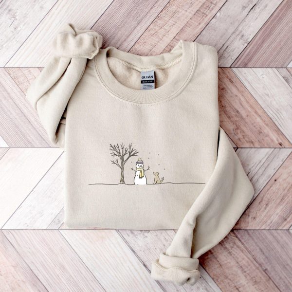 Dog Snowman Sweater