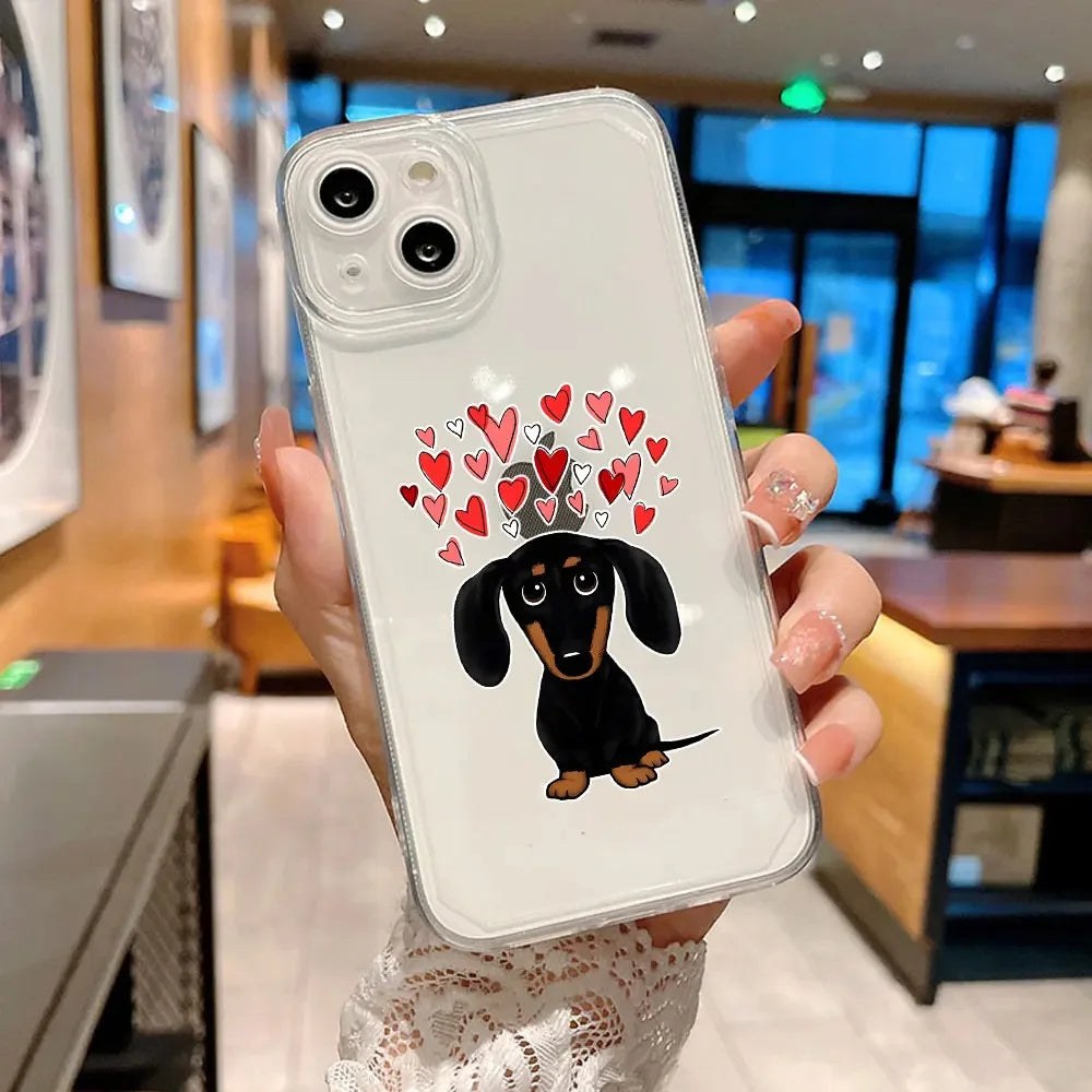 Cute Dachshund iPhone Case