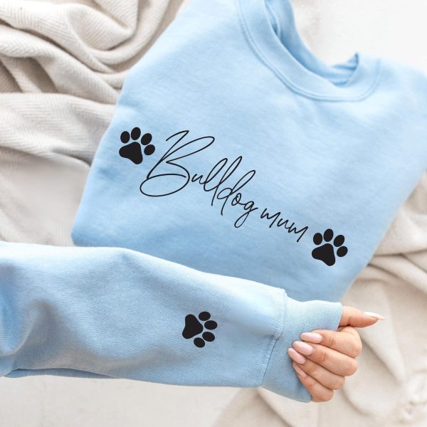 Bull Dog Mom Sweater