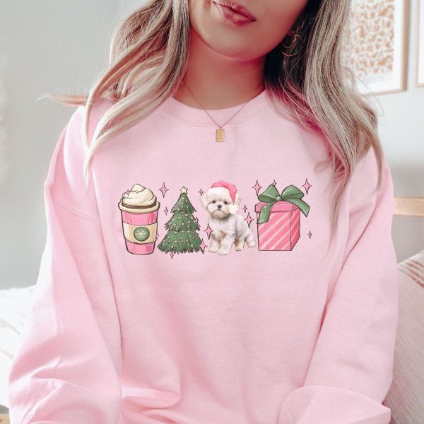 Maltese Dog Lover Sweater