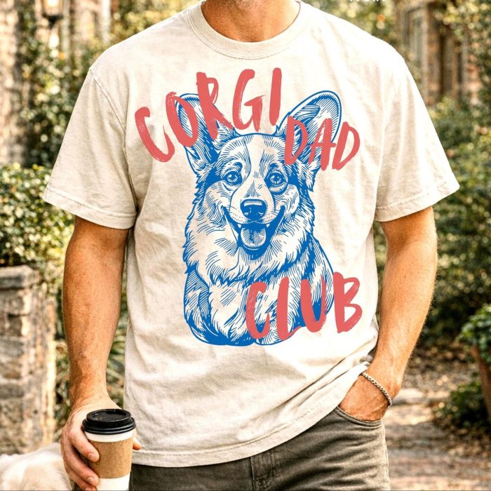 Corgi Dog Dad Shirt