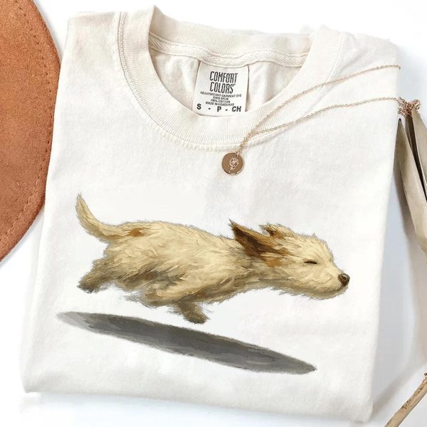 Cute Running Dog Shirt
