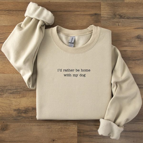 I'd Rather Be Home Sweater New