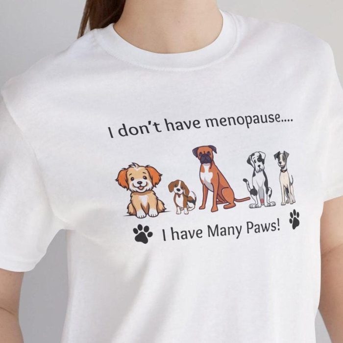 Menopause Dog Lover T-Shirt